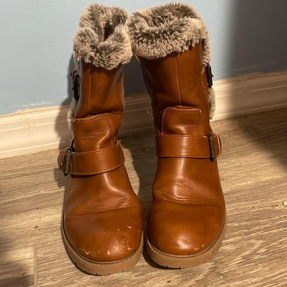 Madden girl boot, size 3, brown